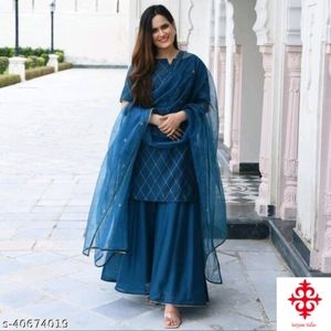 *Banita Sensational Women Kurta Sets*Kurta Fabric: RayonBottomwea